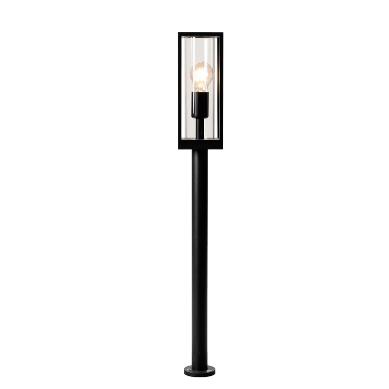 Außen-Gehwegleuchte schwarz 1x E27 IP44 80cm - LED's Light