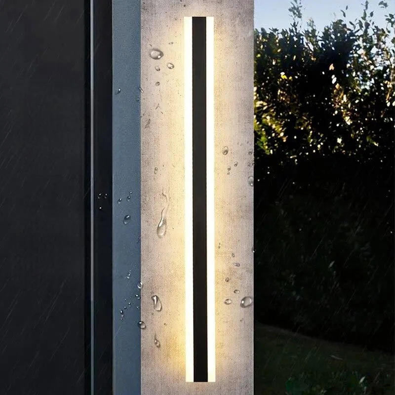 Elegante LED-Außenwandleuchte mit einstellbarer Helligkeit – Luménia