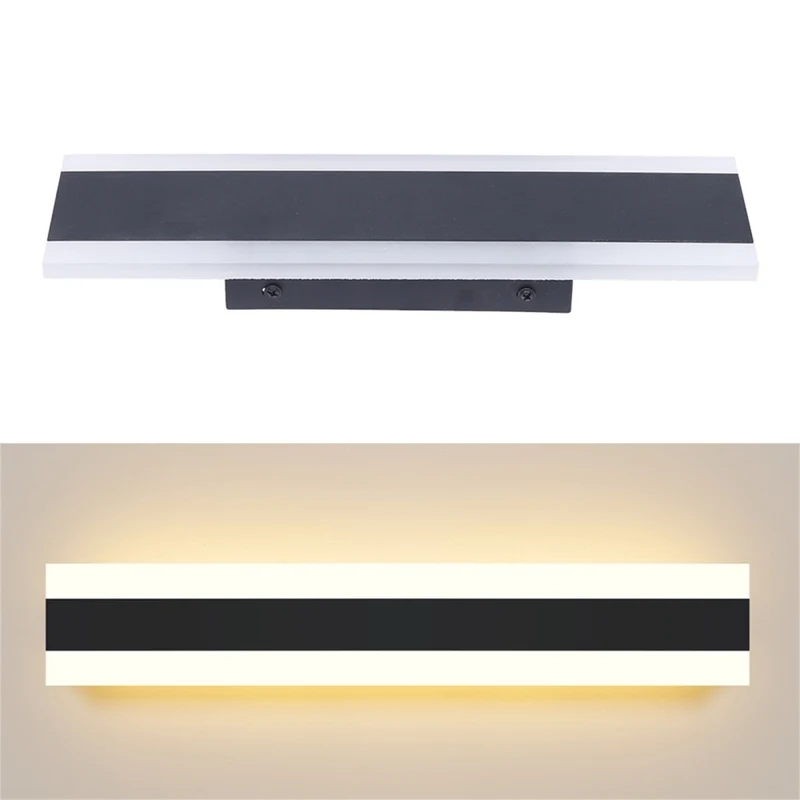 Elegante LED-Außenwandleuchte mit einstellbarer Helligkeit – Luménia