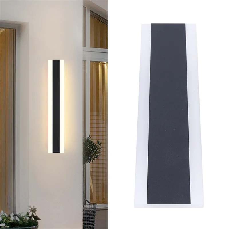Elegante LED-Außenwandleuchte mit einstellbarer Helligkeit – Luménia