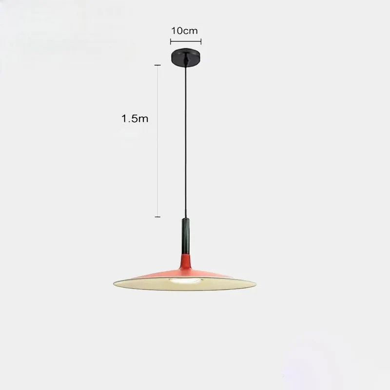 LED-Hängeleuchte Vielseitig UFO-Form Verschiedene Farben – Ovni