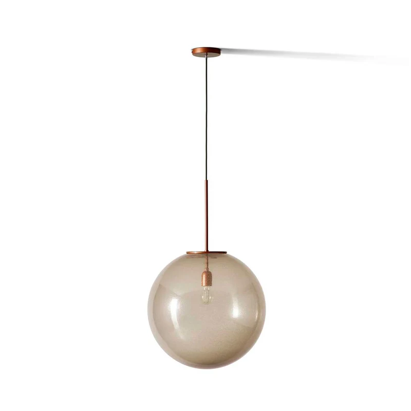 Blown Glass Suspension Lamp BOLLICOSA, designed by Cassina