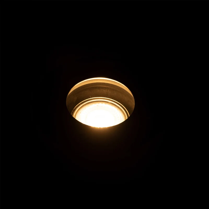 LED's Light Edelstahl LED Bodeneinbaustrahler rund - Für Einfahrt und Garten - IP67 wasserdicht - Silber