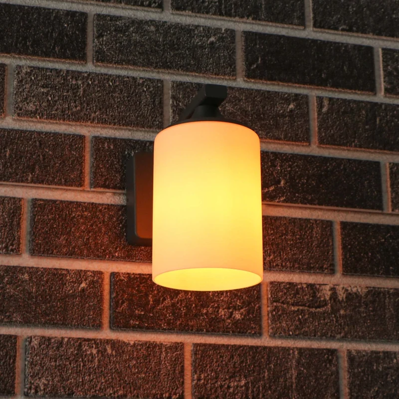 Außen-Wandleuchte anthrazit 1x E27 IP44 - LED's Light