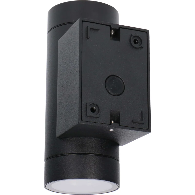 Außen-Wandleuchte anthrazit 2x GU10 IP44 für LED und Halogen bis 35W - LED's Light