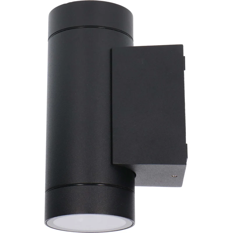 Außen-Wandleuchte anthrazit 2x GU10 IP44 für LED und Halogen bis 35W - LED's Light