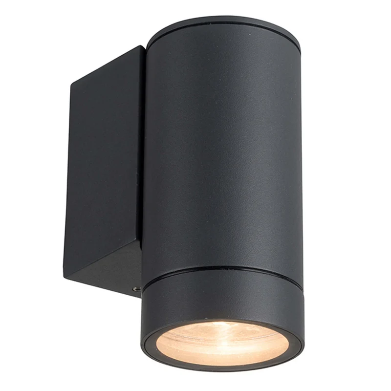 Außen-Wandleuchte anthrazit 1x GU10 IP44 für LED und Halogen bis 35W - LED's Light