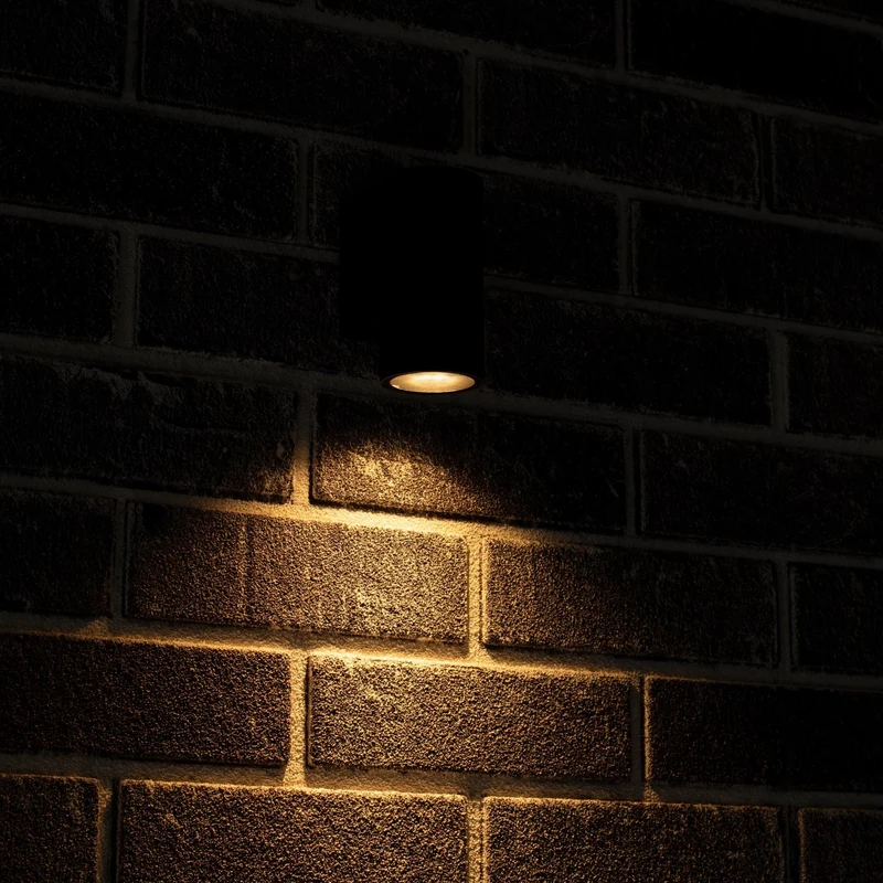 Außen-Wandleuchte anthrazit 1x GU10 IP44 für LED und Halogen bis 35W - LED's Light