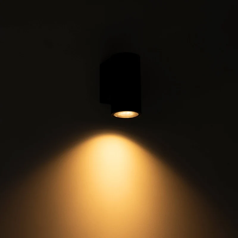 Außen-Wandleuchte anthrazit 1x GU10 IP44 für LED und Halogen bis 35W - LED's Light