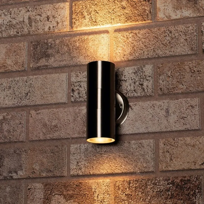 LED Wandleuchte GU10 max. 35W IP44 Silber - LED's Light