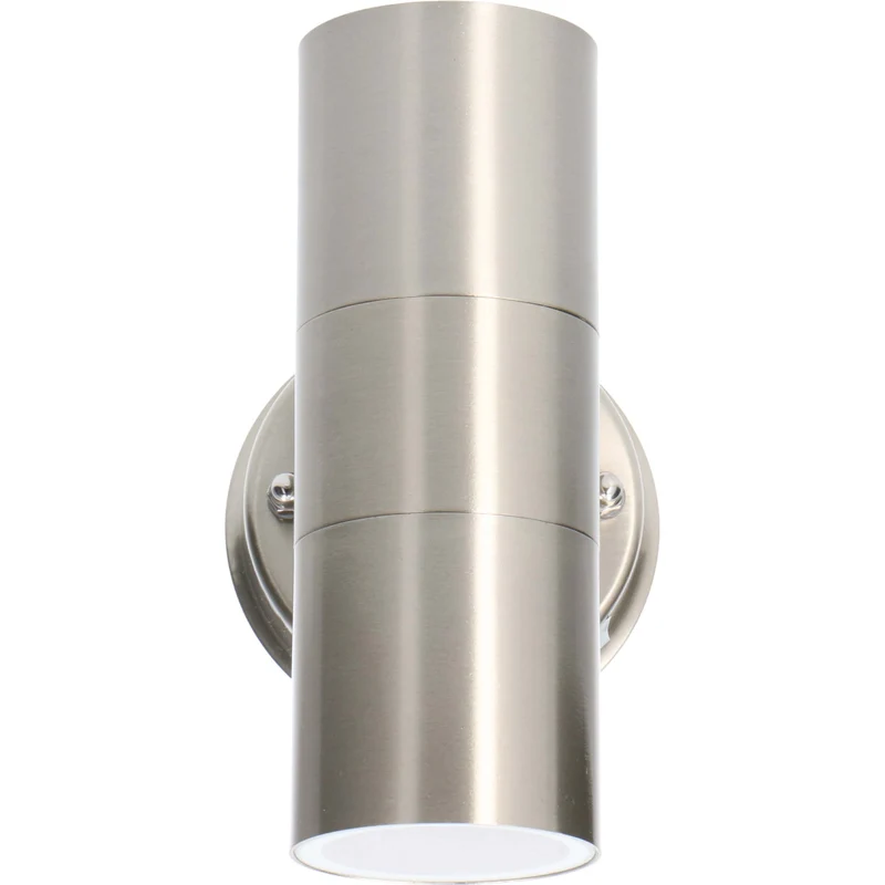 LED Wandleuchte GU10 max. 35W IP44 Silber - LED's Light