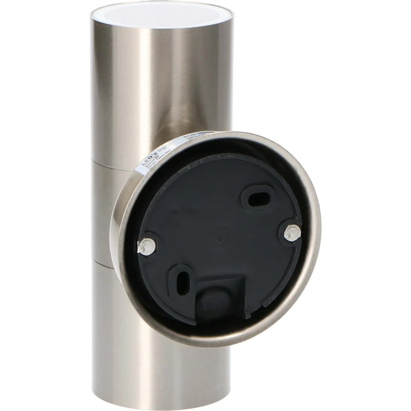 LED Wandleuchte GU10 max. 35W IP44 Silber - LED's Light