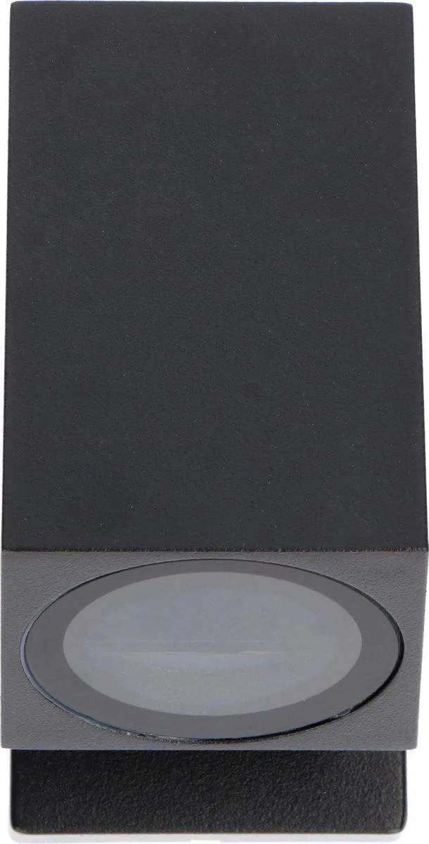 Außen-Wandleuchte schwarz 1x GU10 IP44 für LED und Halogen bis 35W schwenkbar - LED's Light