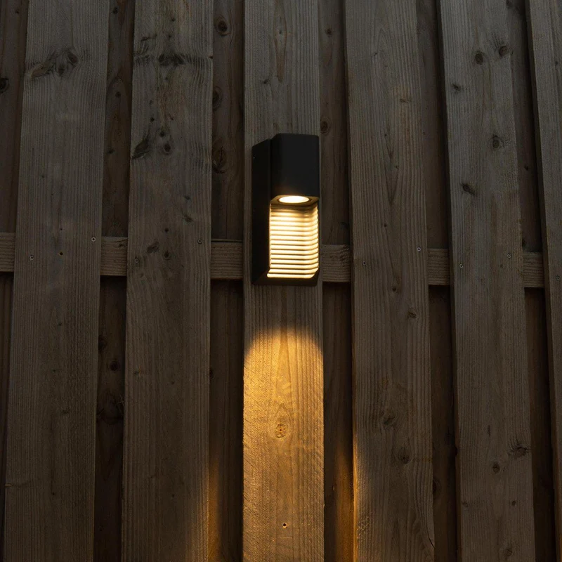 Außen-Wandleuchte anthrazit 1x GU10 IP44 - LED's Light