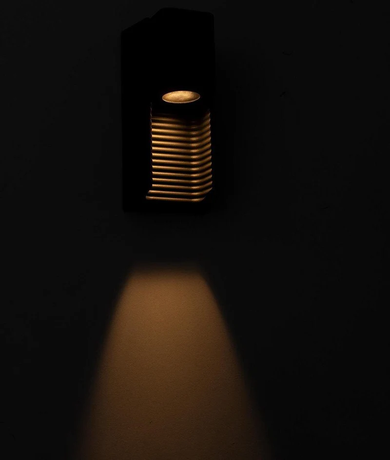 Außen-Wandleuchte anthrazit 1x GU10 IP44 - LED's Light