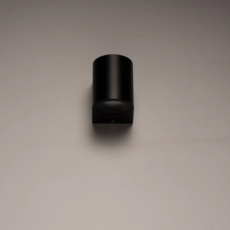 Außen-Wandleuchte schwarz 1x GU10 IP44 für LED und Halogen bis 35W - LED's Light