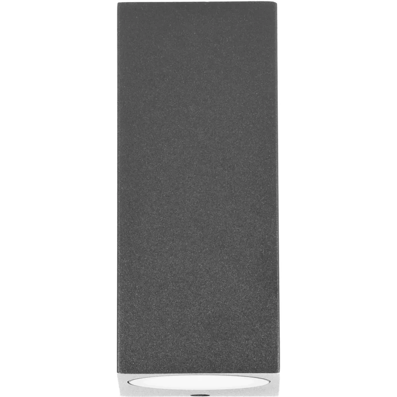 Außen-Wandleuchte anthrazit 2x GU10 IP44 für LED und Halogen bis 35W - LED's Light