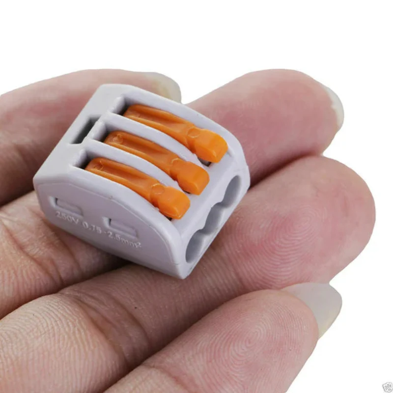2/3/5-polige Hebelklemmen Kabelverbinder für elektrische Kabel ~2799