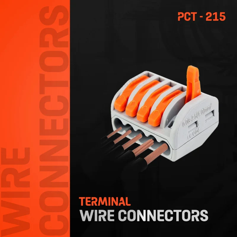 2/3/5-polige Hebelklemmen Kabelverbinder für elektrische Kabel ~2799