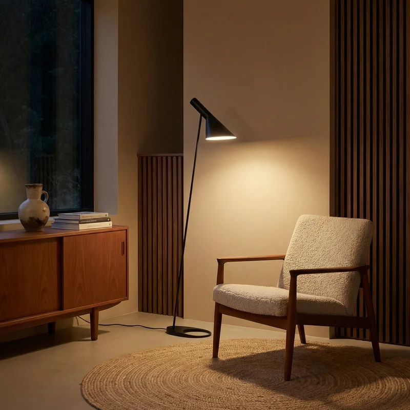 Minimalistische Stehlampe mit totaler Vielseitigkeit – Moderna