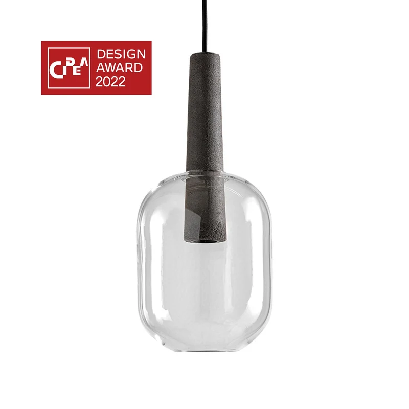 Suspension Lamp PLUG PRIMITIVO by Jari Franceschetto for Suber
