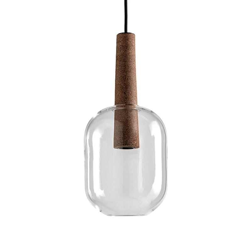 Suspension Lamp PLUG PRIMITIVO by Jari Franceschetto for Suber