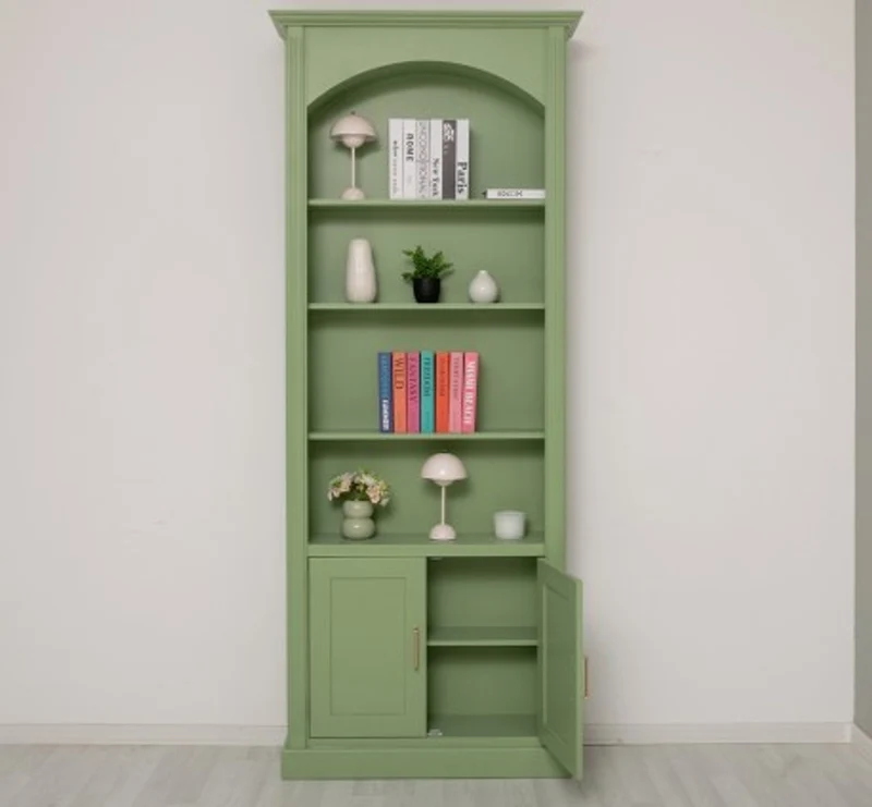 Casa Padrino Bücherregal im Landhausstil, 102 x 30 x 250 cm