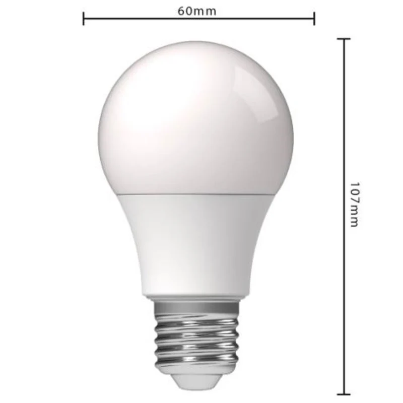 LED Glühbirne E27 4.9W warmweiß Opal A60 - LED's Light