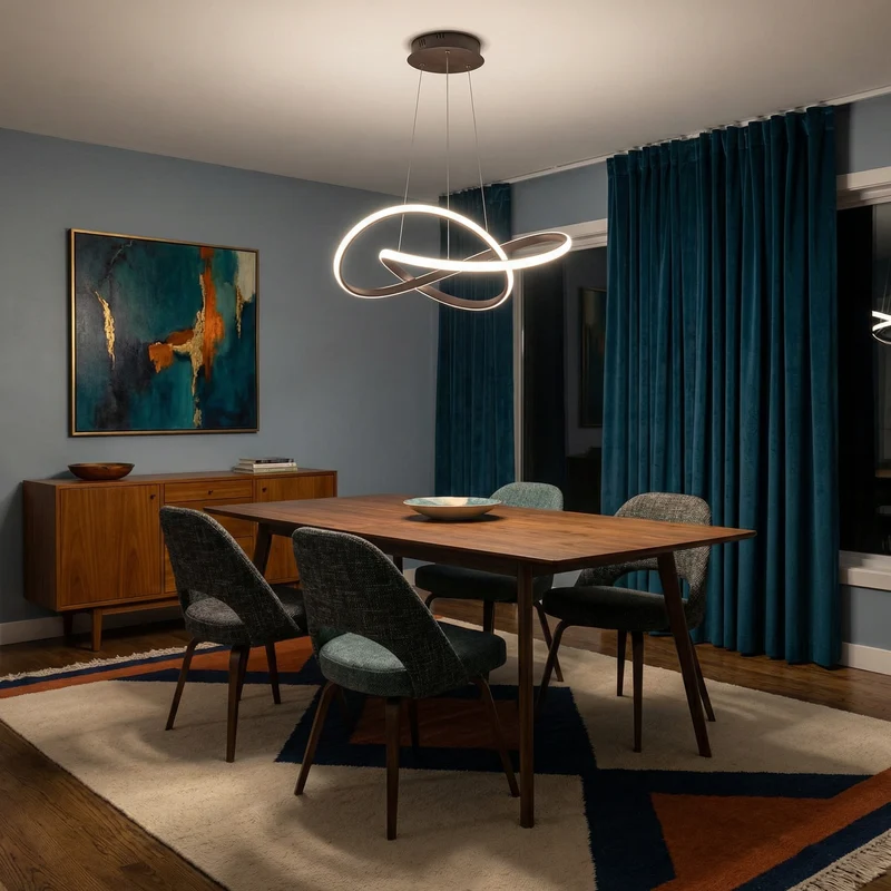 Organisches Design Kronleuchter Dynamisches Licht – Exhibition