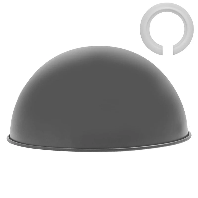 Lampenschirm Metall 30cm Modernes Halbkugel-Design ~2735