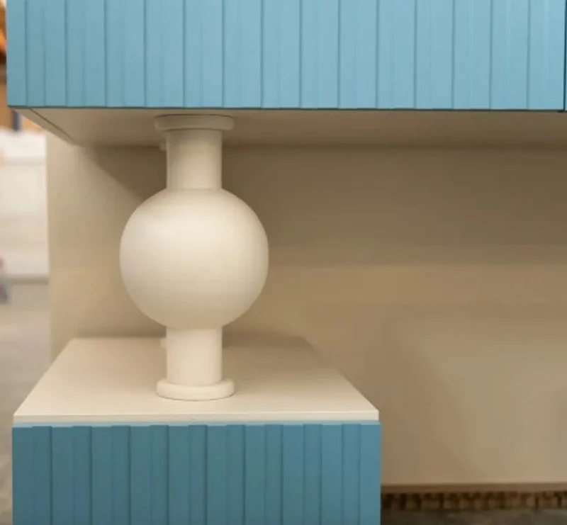 Casa Padrino Kinderzimmerschrank im Landhausstil, 540 x 60 x 210 cm