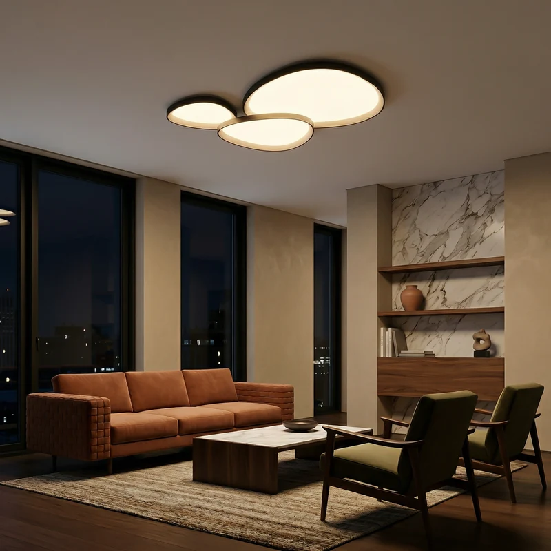 Moderne und künstlerische LED-Deckenleuchte – Artisto
