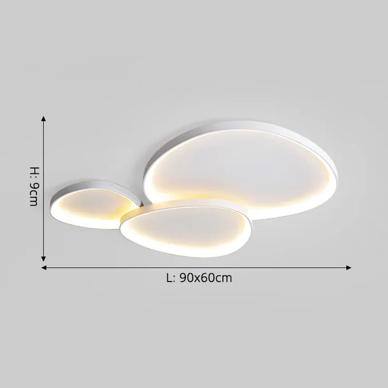Moderne und künstlerische LED-Deckenleuchte – Artisto