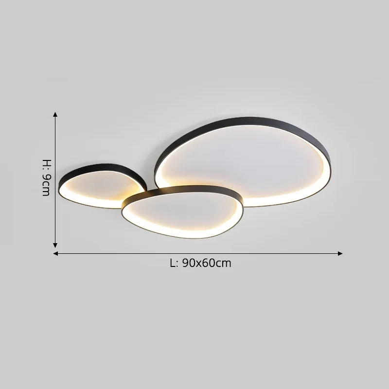 Moderne und künstlerische LED-Deckenleuchte – Artisto
