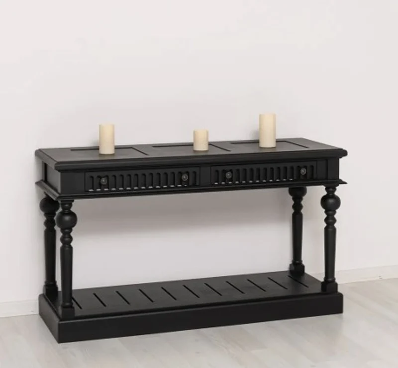 Casa Padrino Esstisch im Landhausstil, 140 x 50 x 80 cm