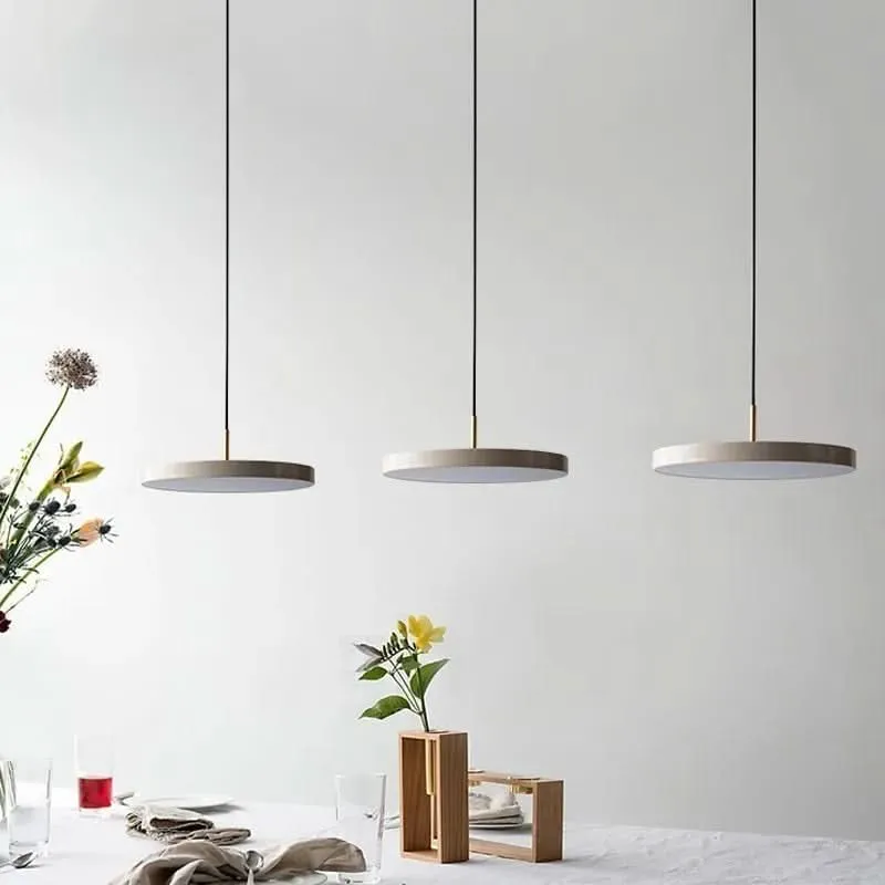 Hängelampe Flache Form Einstellbare Atmosphäre – Discus