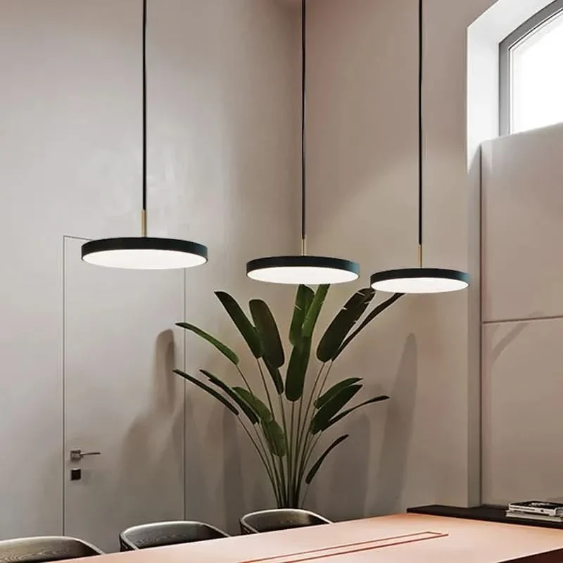 Hängelampe Flache Form Einstellbare Atmosphäre – Discus