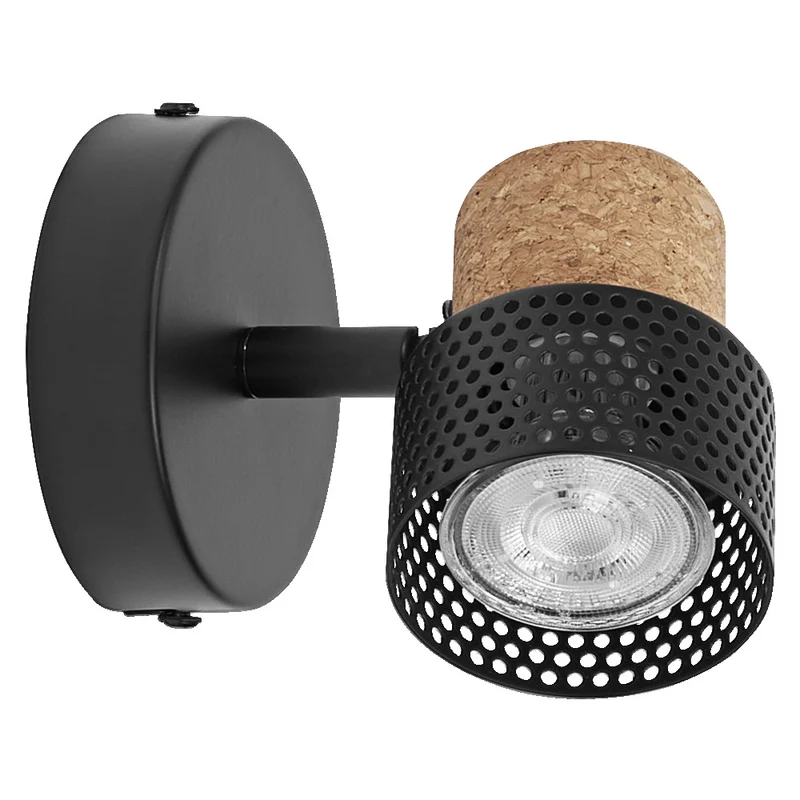 OSRAM DECOR SPOT CORK Deckenleuchte, 1 x 3,4W, 230lm, schwarz