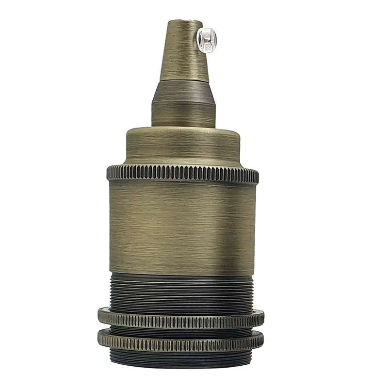 Vintage E27 Lampenfassung Metall, CE-zertifiziert 110-240 V~2651