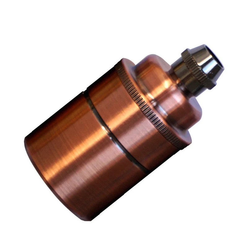 Vintage Lampenfassung Antik Retro Metall Lampenfassung~2644