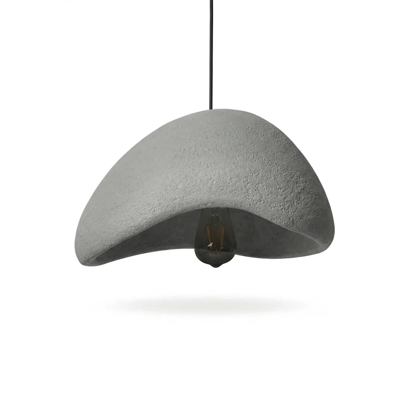 Nordische Design-Pendelleuchte in Weiß für entspannende Atmosphäre – Pura