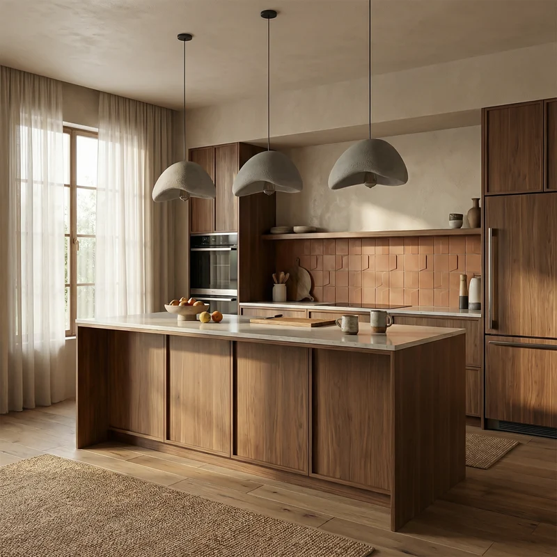 Nordische Design-Pendelleuchte in Weiß für entspannende Atmosphäre – Pura