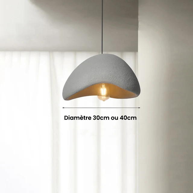 Nordische Design-Pendelleuchte in Weiß für entspannende Atmosphäre – Pura