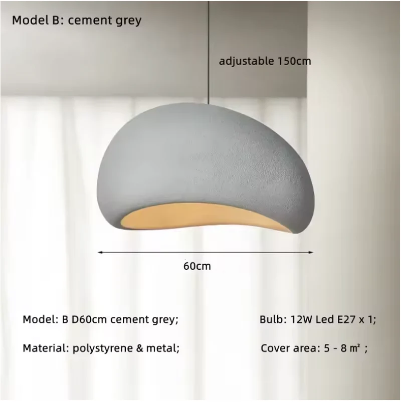 Nordische Design-Pendelleuchte in Weiß für entspannende Atmosphäre – Pura