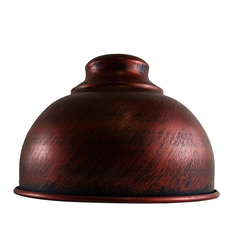 Vintage Lampenschirm Ø 21cm Kurvig für Deckenleuchte ~1687