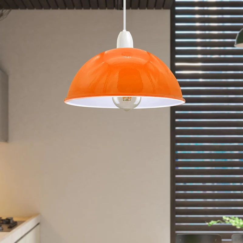 Retro Easy Fit Lampenschirm Metall | Ø 21cm ~2146