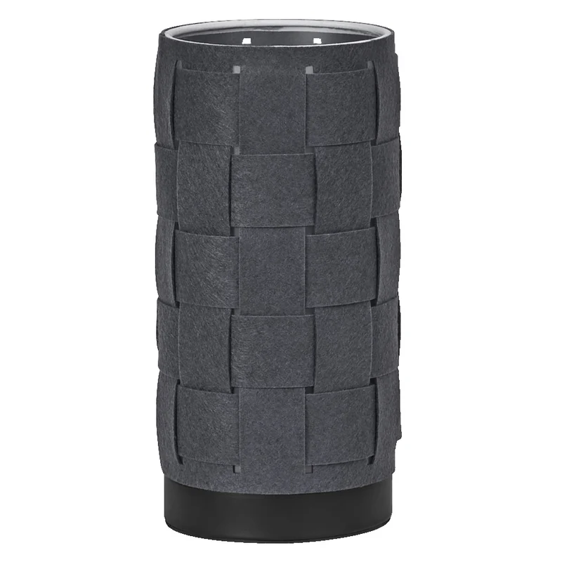 OSRAM DECOR Tischleuchte Decor Felt Weaving Tube grau, E14