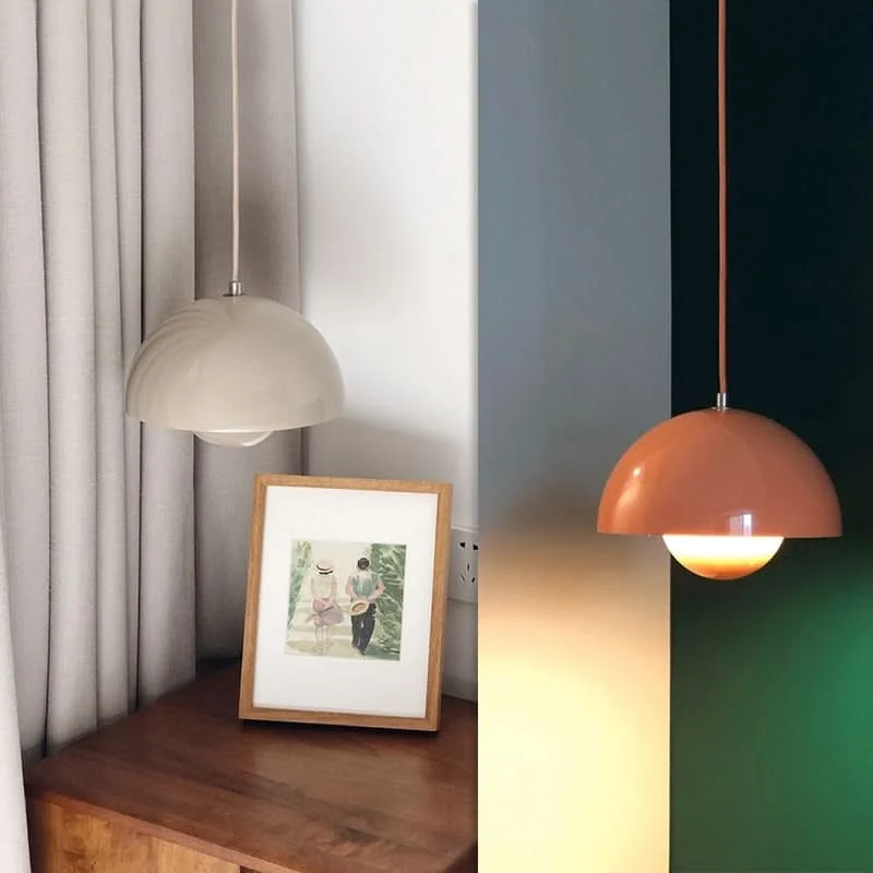 Moderne Glaskugel-Hängeleuchte mit vielseitigem Stil – Chromafil