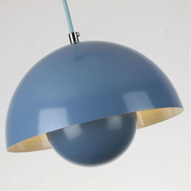 Moderne Glaskugel-Hängeleuchte mit vielseitigem Stil – Chromafil