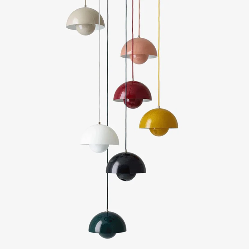 Moderne Glaskugel-Hängeleuchte mit vielseitigem Stil – Chromafil